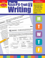 Title: Daily 6-Trait Writing: Grade 6+, Author: Evan-Moor Corporation