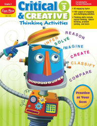 Title: Critical and Creative Thinking Activities, Grade 3 Teacher Resource, Author: Evan-Moor Corporation