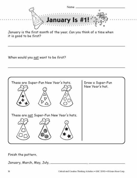 Critical and Creative Thinking Activities, Grade 3 Teacher Resource