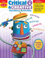 Title: Critical and Creative Thinking Activities, Grade 4 Teacher Resource, Author: Evan-Moor Educational Publishers