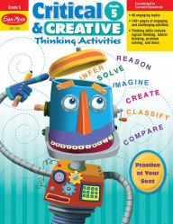 Title: Critical and Creative Thinking Activities, Grade 5 Teacher Resource, Author: Evan-Moor Educational Publishers