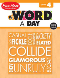 Title: A Word a Day, Grade 4, Author: Evan-Moor Educational Publishers