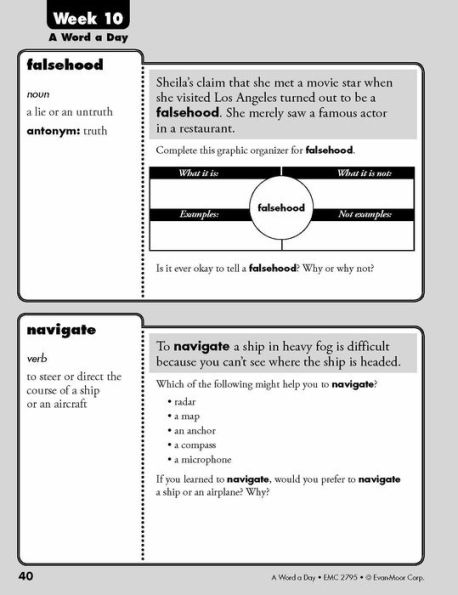 A Word a Day, Grade 5