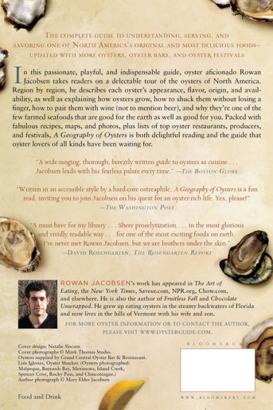 A Geography of Oysters: The Connoisseur's Guide to Oyster Eating North America