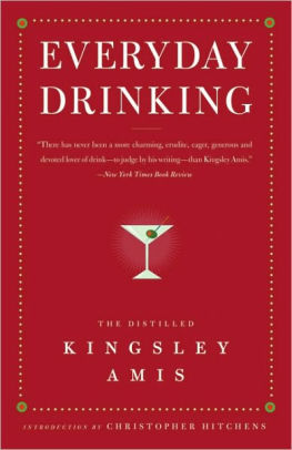 Everyday Drinking The Distilled Kingsley Amispaperback - 