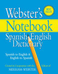 Alternative view 1 of Webster's Notebook Spanish-English Dictionary