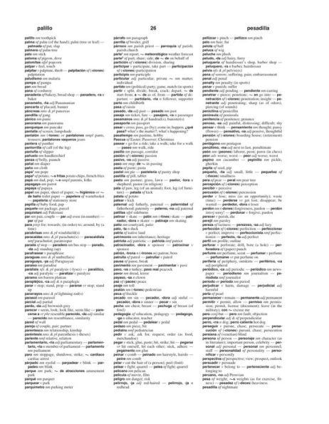 Webster's Notebook Spanish-English Dictionary