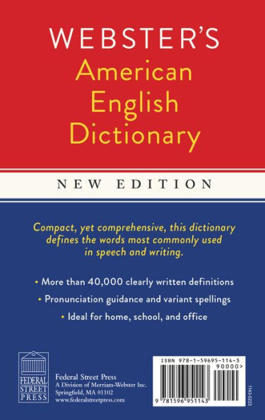 Webster's American English Dictionary