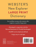 Alternative view 7 of Webster's New Explorer Large Print Dictionary, Third Edition