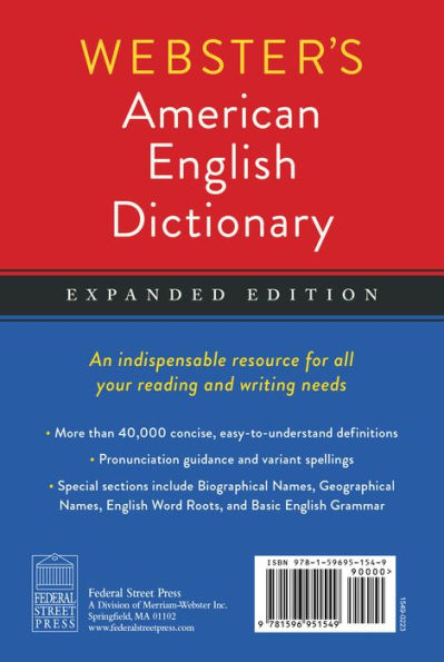 Webster's American English Dictionary, Expanded Edition