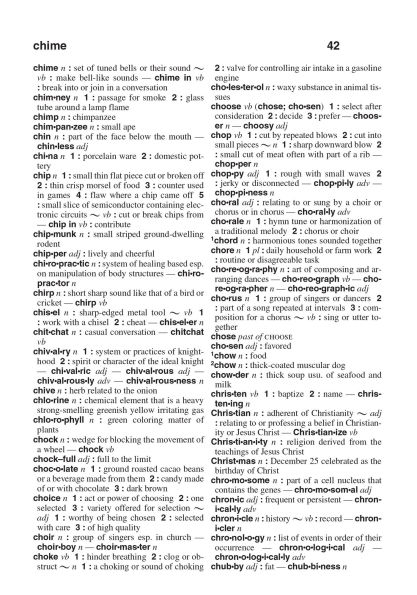 Webster's Dictionary & Thesaurus