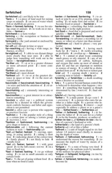 Webster's Dictionary for Students, Sixth Edition