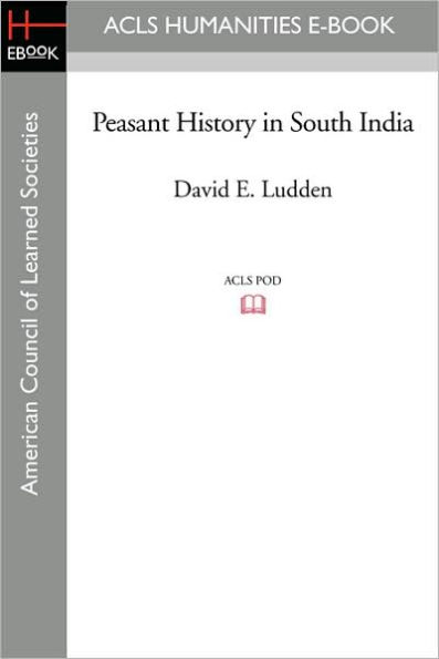 Peasant History South India