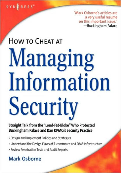 How to Cheat at Managing Information Security