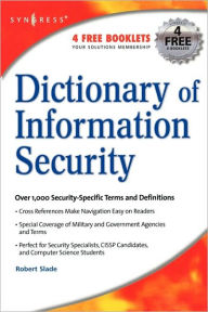 Title: Dictionary of Information Security, Author: Robert Slade