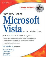 Title: How to Cheat at Microsoft Vista Administration, Author: Jan Kanclirz