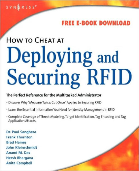 How to Cheat at Deploying and Securing RFID