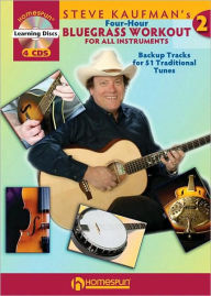 Title: Steve Kaufman's Four-Hour Bluegrass Workout - Series Two: Book/4-CD Pack, Author: Steve Kaufman