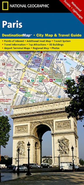 Paris by National Geographic Maps, Other Format | Barnes & Noble®