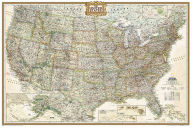Title: National Geographic: United States Executive Wall Map (Poster Size: 36 x 24 inches), Author: National Geographic Maps