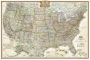 National Geographic: United States Executive Wall Map (Poster Size: 36 x 24 inches)