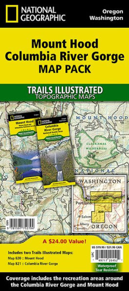 Mount Hood, Columbia River Gorge [Map Pack Bundle]