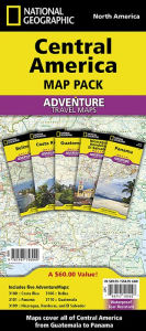 Title: Central America [Map Pack Bundle], Author: National Geographic Maps