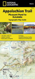 Title: Appalachian Trail, Pleasant Pond to Katahdin [Maine], Author: National Geographic Maps