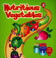 Title: Nutritious Vegetables: Learn and Color Series, Author: Hasibe Gul