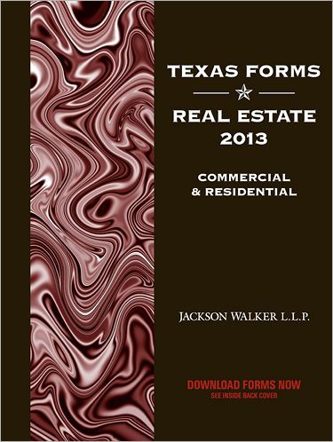 Texas Forms Real Estate 2013