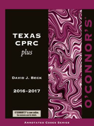 Title: Texas CPRC Plus 2016-2014, Author: David Beck