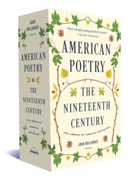 American Poetry: The Nineteenth Century: A Library of America Boxed Set