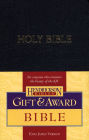 KJV Gift & Award Bible (Imitation Leather, Black, Red Letter)