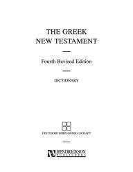 Title: Greek New Testament-FL / Edition 4, Author: Institute for NT Textual Research Munste