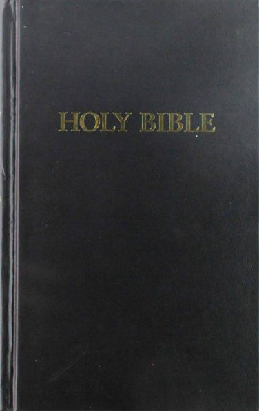 KJV Pew Bible (Hardcover, Black)
