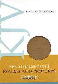 Title: KJV New Testament with Psalms and Proverbs (Flexisoft, Tan), Author: Hendrickson Publishers