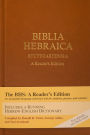 Biblia Hebraica Stuttgartensia (BHS) (Hardcover): A Reader's Edition