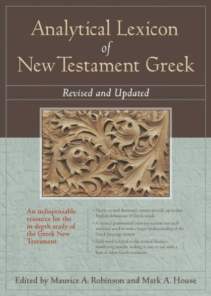 Analytical Lexicon of New Testament Greek: Revised and Updated