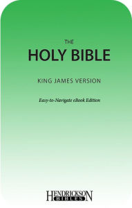 Title: KJV Easy Navigate eBook, Author: Hendrickson Publishers