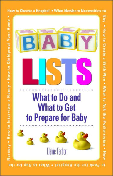 Baby Lists: What to Do and What to Get to Prepare for Baby