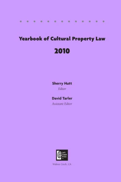 Yearbook of Cultural Property Law 2010