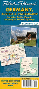 Title: Rick Steves' Germany, Austria, and Switzerland Map: Including Berlin, Munich, Salzburg and Vienna City, Author: Rick Steves