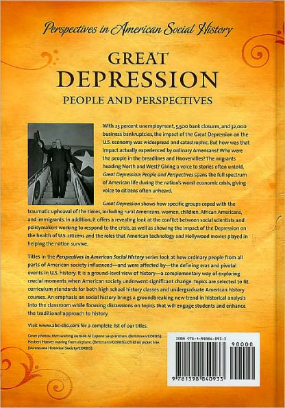 Great Depression: People and Perspectives