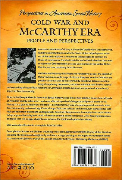 Cold War and McCarthy Era: People Perspectives