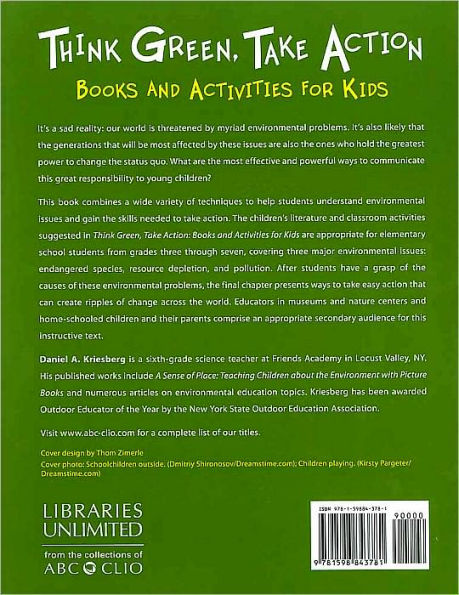 Think Green, Take Action: Books and Activities for Kids