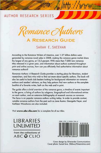 Romance Authors: A Research Guide