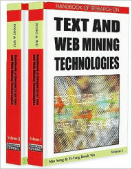 Title: Handbook of Research on Text and Web Mining Technologies, Author: Song
