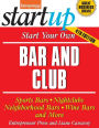 Start Your Own Bar and Club