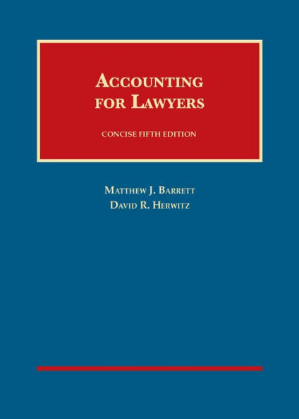 Accounting for Lawyers, Concise / Edition 5