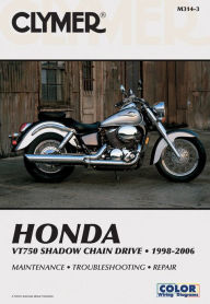 Title: Honda VT750 Shadow Chain Drive 1998-2006, Author: Penton Staff